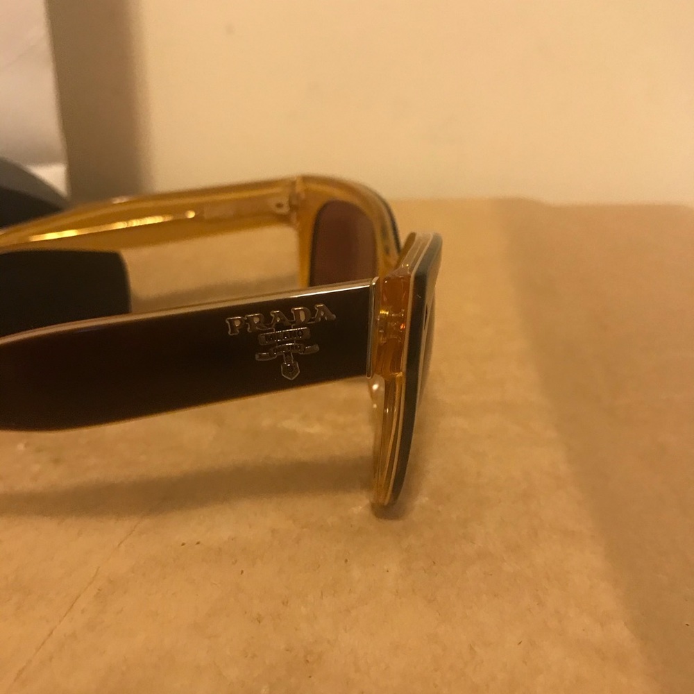 % Authentic Brown Prada Sunglasses - image 4